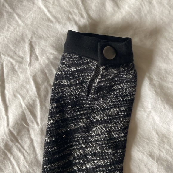 Madewell Sheath Dress in Marled Charcoal, M - Picture 8 of 8